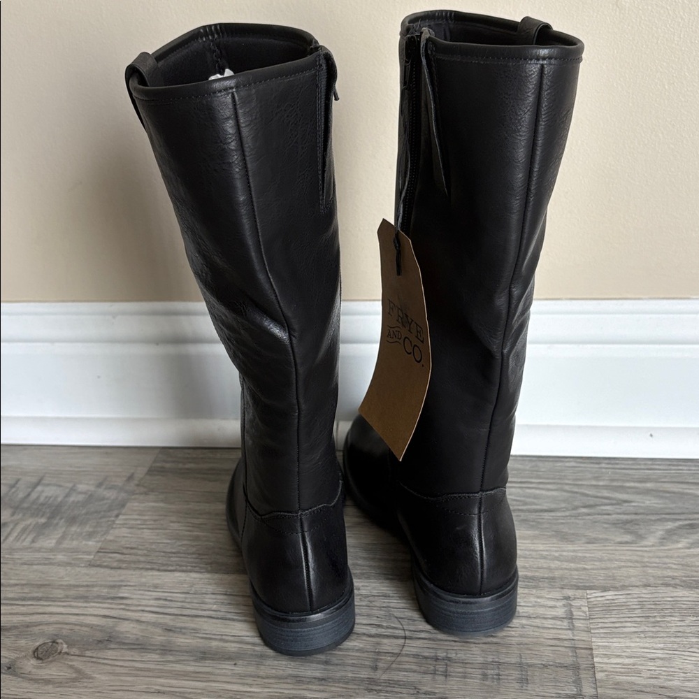 Frye and Co. Charlize Stacked heel riding boots NEW - Picture 5 of 16